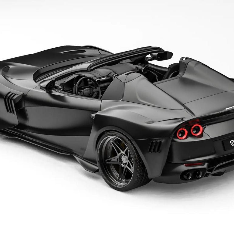 ZACOE Ferrari 812 GTS Carbon Fibre Widebody kit (12pcs/set) Aftermarket Carbon Fiber Part / Bodykit - Robot Bodykits