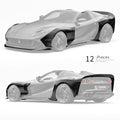 ZACOE Ferrari 812 GTS Carbon Fibre Widebody kit (12pcs/set) Aftermarket Carbon Fiber Part / Bodykit - Robot Bodykits