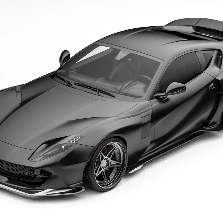 ZACOE Ferrari 812 Superfast Carbon Fibre Widebody kit (12pcs/set) Aftermarket Carbon Fiber Part / Bodykit - Robot Bodykits