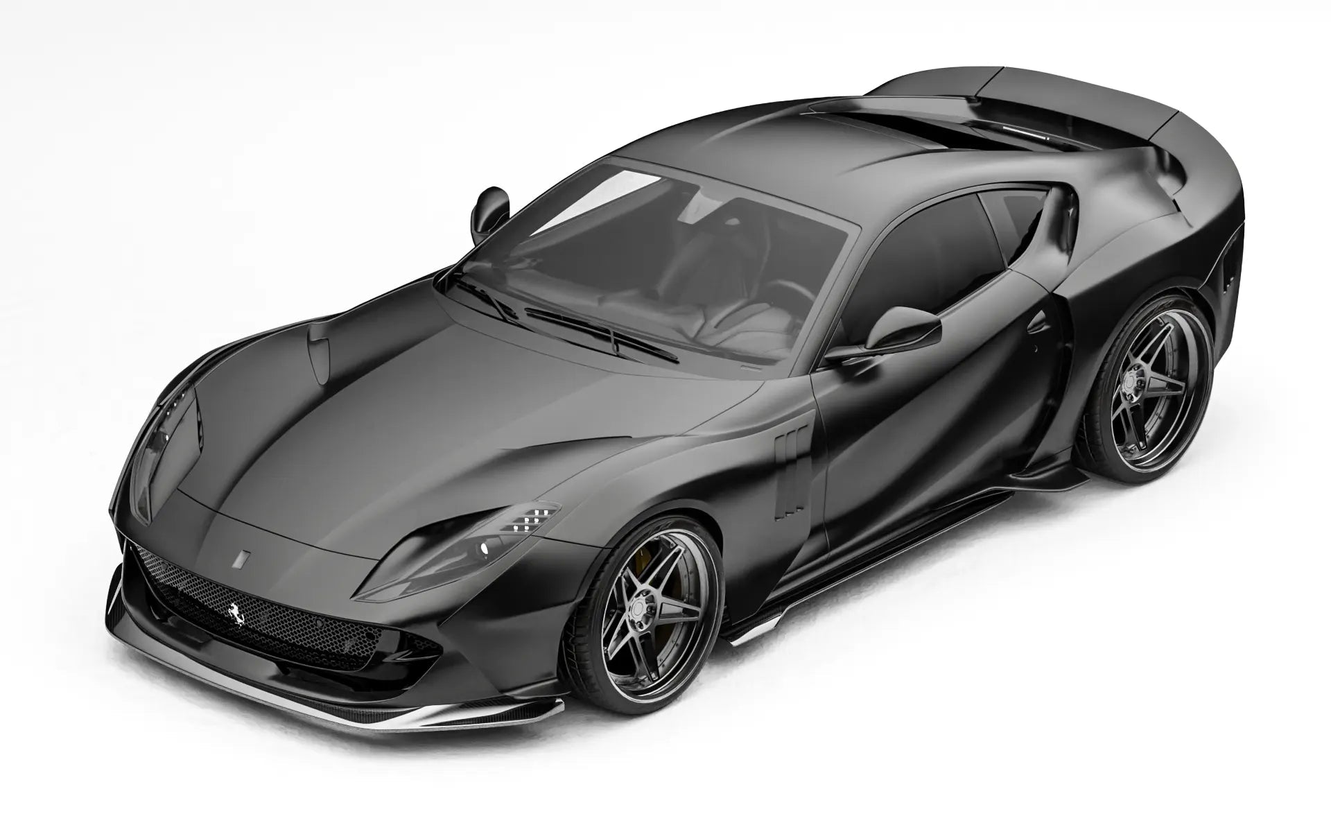 ZACOE Ferrari 812 Superfast Carbon Fibre Widebody kit (12pcs/set) Aftermarket Carbon Fiber Part / Bodykit - Robot Bodykits