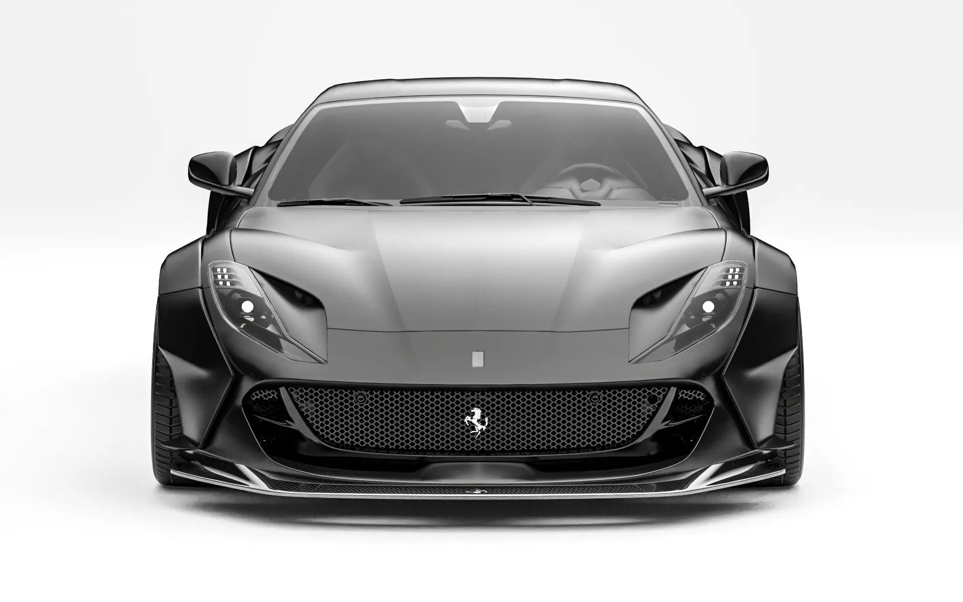 ZACOE Ferrari 812 Superfast Carbon Fibre Widebody kit (12pcs/set) Aftermarket Carbon Fiber Part / Bodykit - Robot Bodykits