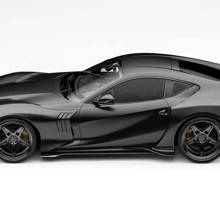 ZACOE Ferrari 812 Superfast Carbon Fibre Widebody kit (12pcs/set) Aftermarket Carbon Fiber Part / Bodykit - Robot Bodykits