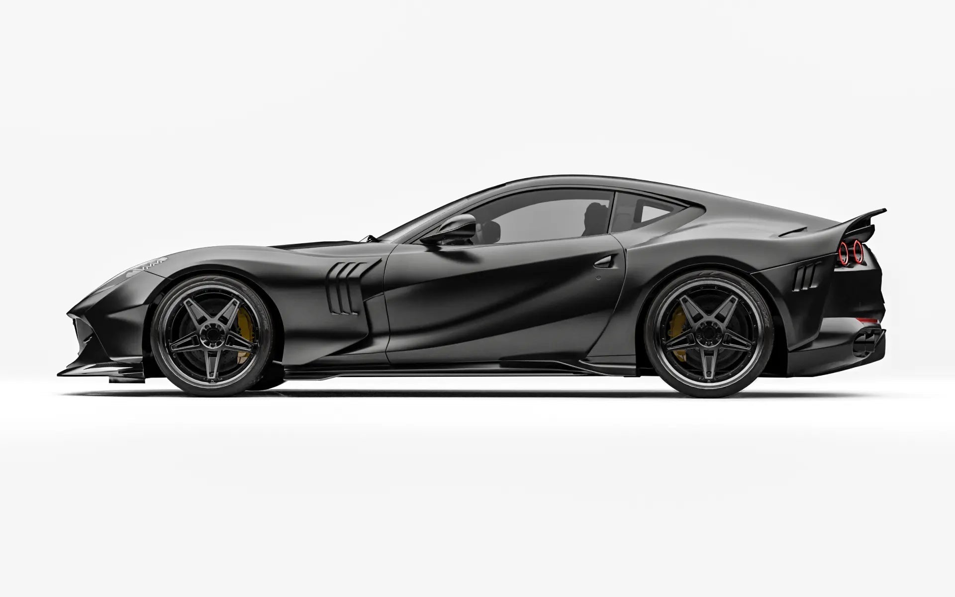 ZACOE Ferrari 812 Superfast Carbon Fibre Widebody kit (12pcs/set) Aftermarket Carbon Fiber Part / Bodykit - Robot Bodykits