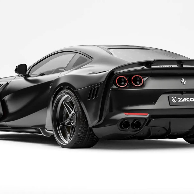 ZACOE Ferrari 812 Superfast Carbon Fibre Widebody kit (12pcs/set) Aftermarket Carbon Fiber Part / Bodykit - Robot Bodykits