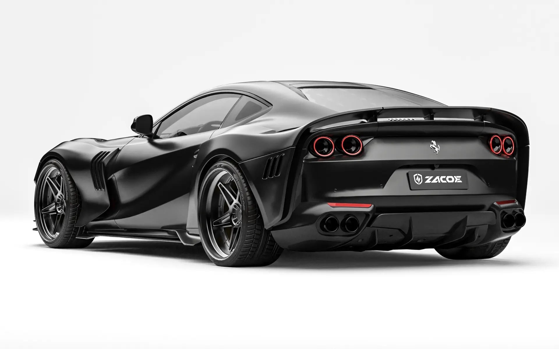 ZACOE Ferrari 812 Superfast Carbon Fibre Widebody kit (12pcs/set) Aftermarket Carbon Fiber Part / Bodykit - Robot Bodykits