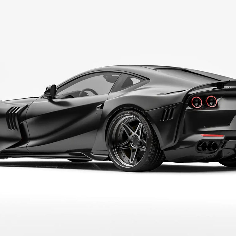 ZACOE Ferrari 812 Superfast Carbon Fibre Widebody kit (12pcs/set) Aftermarket Carbon Fiber Part / Bodykit - Robot Bodykits