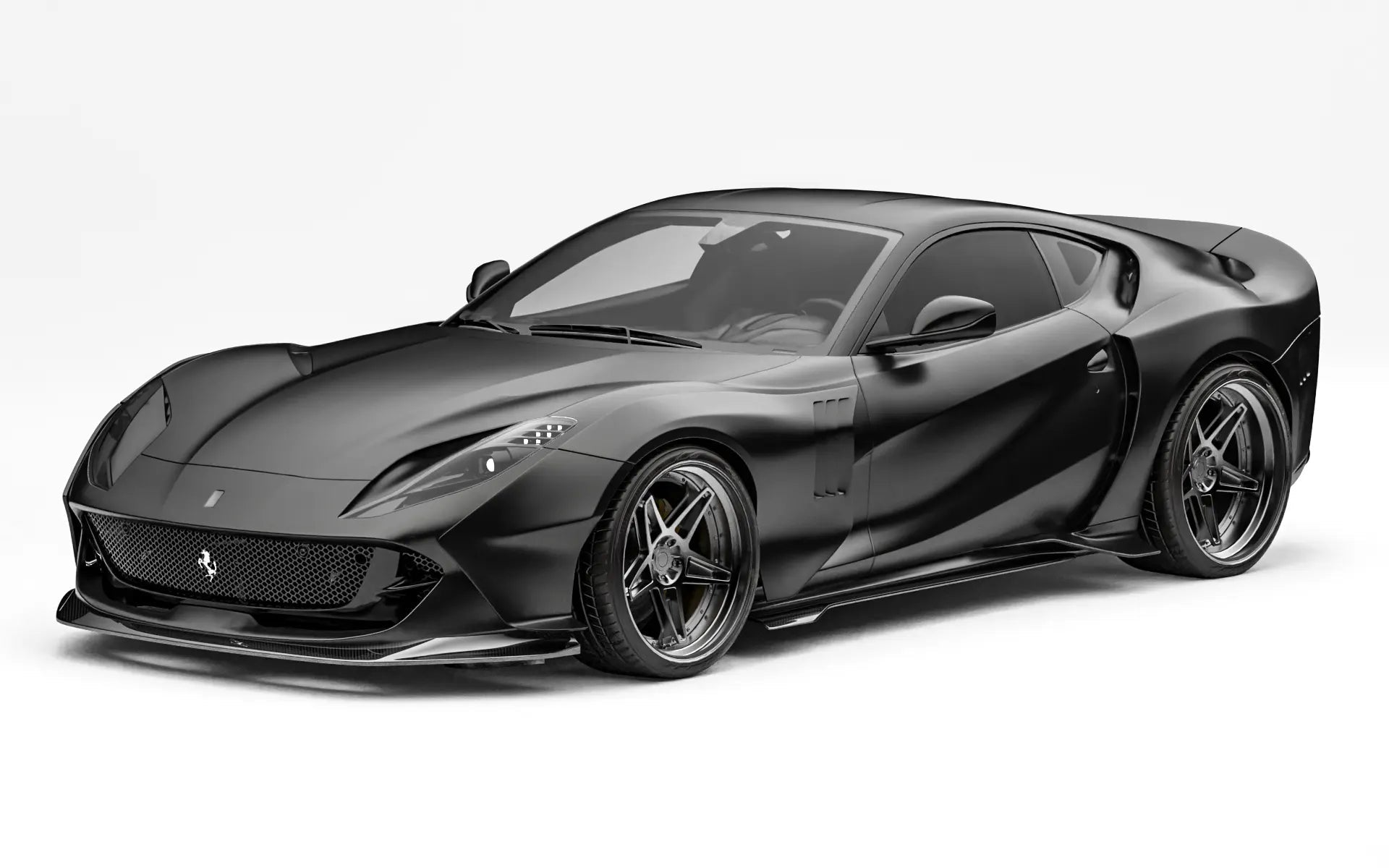 ZACOE Ferrari 812 Superfast Carbon Fibre Widebody kit (12pcs/set) Aftermarket Carbon Fiber Part / Bodykit - Robot Bodykits