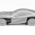 ZACOE Ferrari 812 Superfast Carbon Fibre Widebody kit (12pcs/set) Aftermarket Carbon Fiber Part / Bodykit - Robot Bodykits
