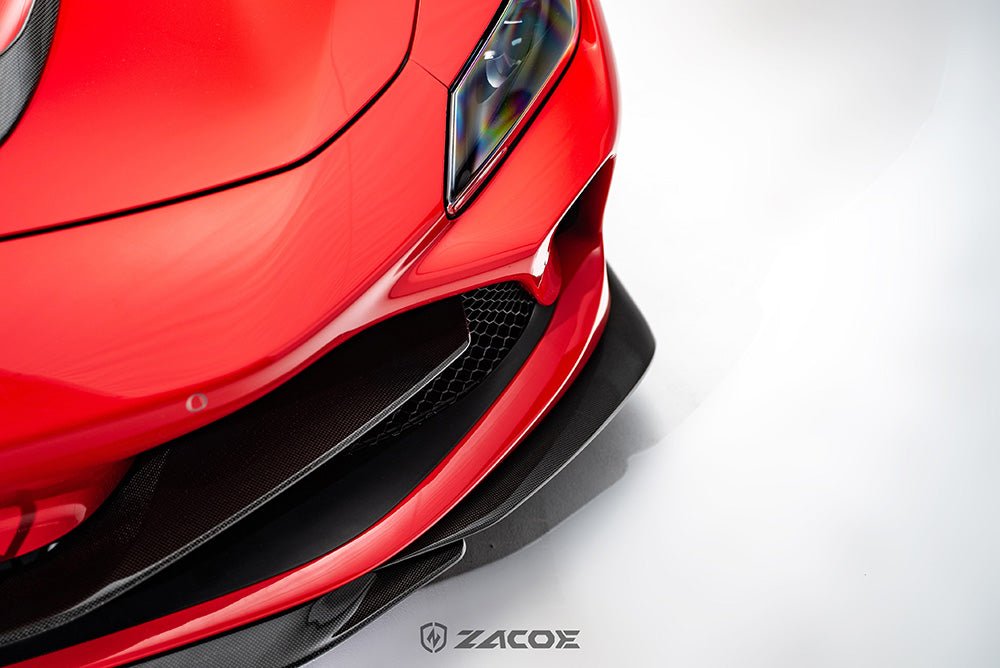 ZACOE Ferrari F8 Tributo Carbon Fibre Body kit (14pcs/set) Aftermarket Carbon Fiber Part / Bodykit - Robot Bodykits