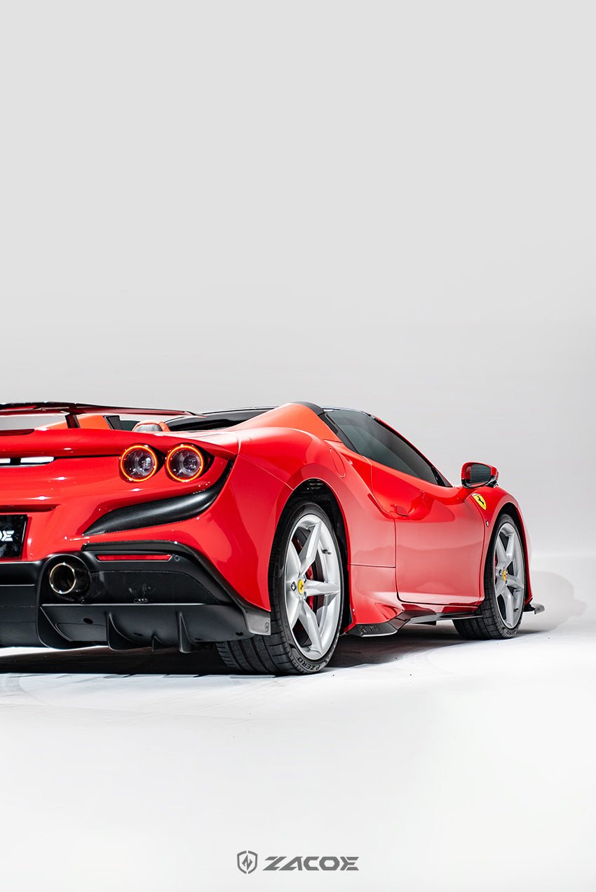 ZACOE Ferrari F8 Tributo Carbon Fibre Body kit (14pcs/set) Aftermarket Carbon Fiber Part / Bodykit - Robot Bodykits