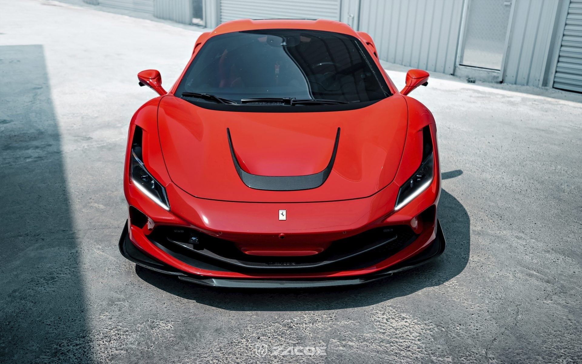 ZACOE Ferrari F8 Tributo Carbon Fibre Body kit (14pcs/set) Aftermarket Carbon Fiber Part / Bodykit - Robot Bodykits