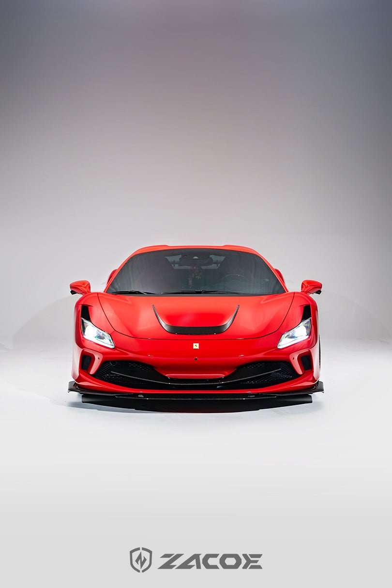 ZACOE Ferrari F8 Tributo Carbon Fibre Body kit (14pcs/set) Aftermarket Carbon Fiber Part / Bodykit - Robot Bodykits