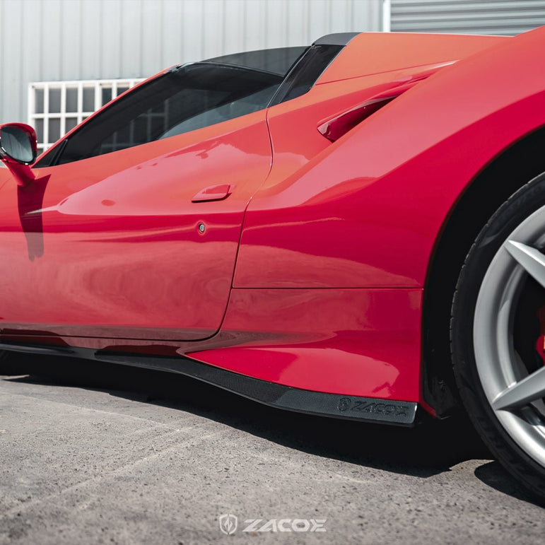 ZACOE Ferrari F8 Tributo Carbon Fibre Body kit (14pcs/set) Aftermarket Carbon Fiber Part / Bodykit - Robot Bodykits
