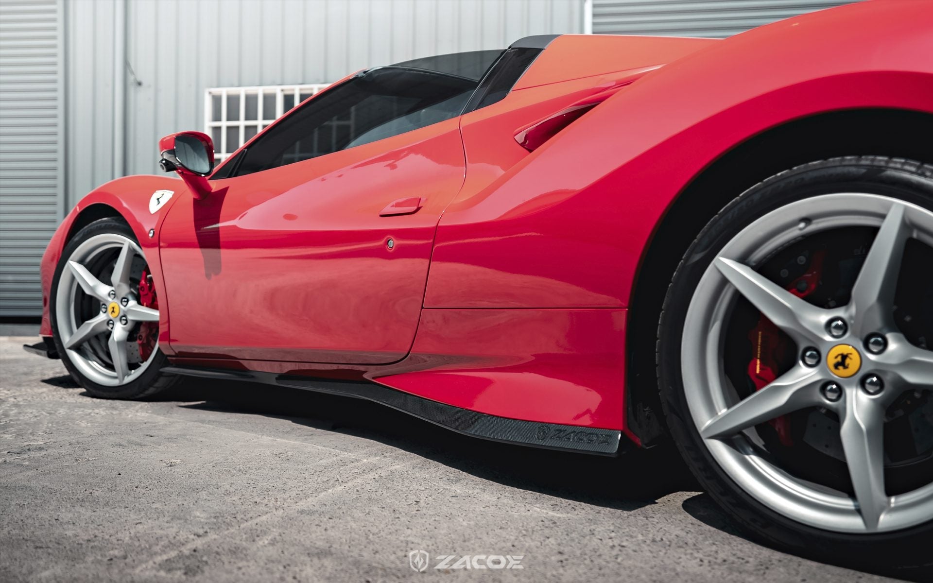 ZACOE Ferrari F8 Tributo Carbon Fibre Body kit (14pcs/set) Aftermarket Carbon Fiber Part / Bodykit - Robot Bodykits