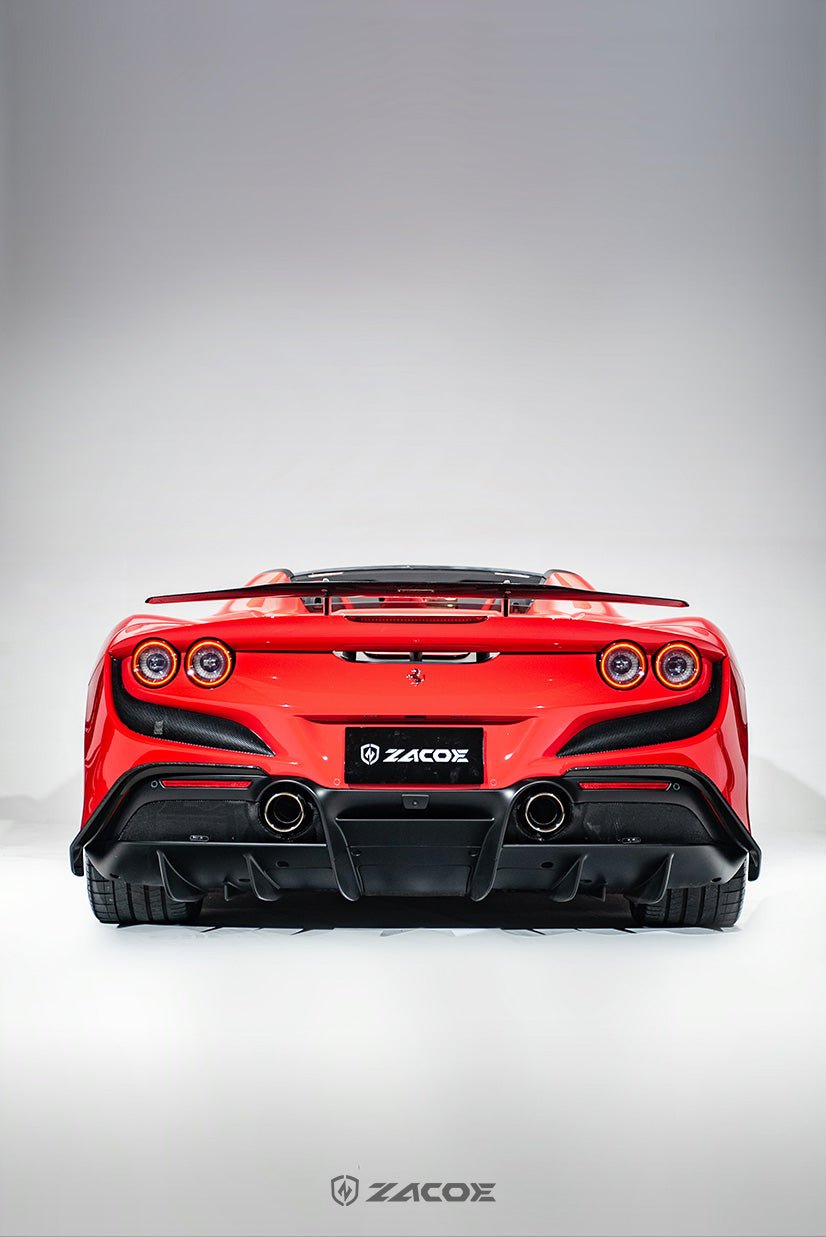 ZACOE Ferrari F8 Tributo Carbon Fibre Body kit (14pcs/set) Aftermarket Carbon Fiber Part / Bodykit - Robot Bodykits