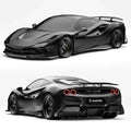 ZACOE Ferrari F8 Tributo Carbon Fibre Body kit (14pcs/set) Aftermarket Carbon Fiber Part / Bodykit - Robot Bodykits