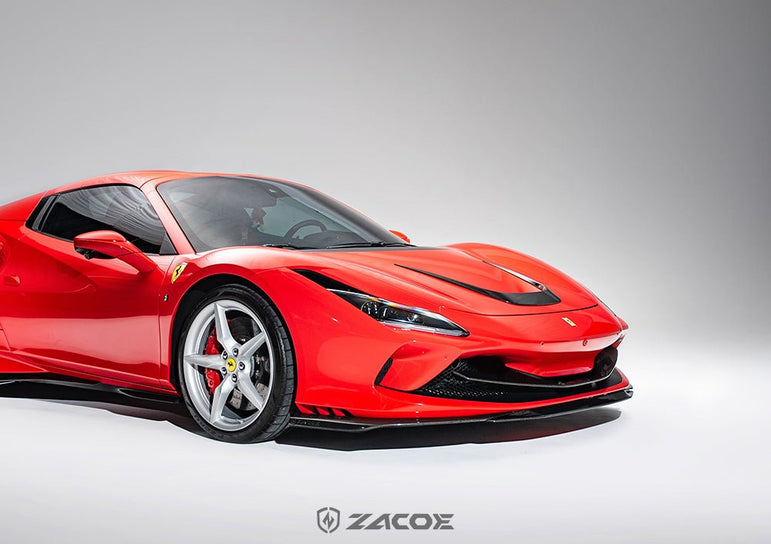 ZACOE Ferrari F8 Tributo Carbon Fibre Body kit (14pcs/set) Aftermarket Carbon Fiber Part / Bodykit - Robot Bodykits
