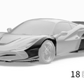 ZACOE Ferrari F8 Tributo Carbon Fibre Widebody kit (18pcs/set) Aftermarket Carbon Fiber Part / Bodykit - Robot Bodykits