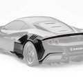ZACOE Ferrari F8 Tributo Carbon Fibre Widebody kit (18pcs/set) Aftermarket Carbon Fiber Part / Bodykit - Robot Bodykits