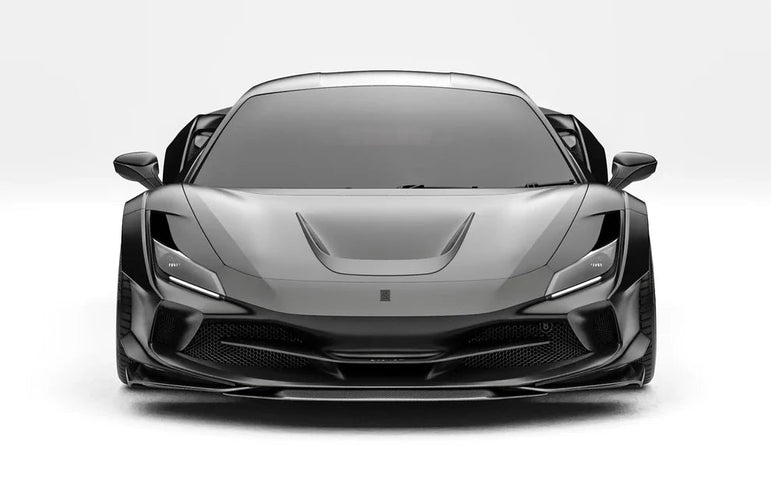 ZACOE Ferrari F8 Tributo Carbon Fibre Widebody kit (18pcs/set) Aftermarket Carbon Fiber Part / Bodykit - Robot Bodykits