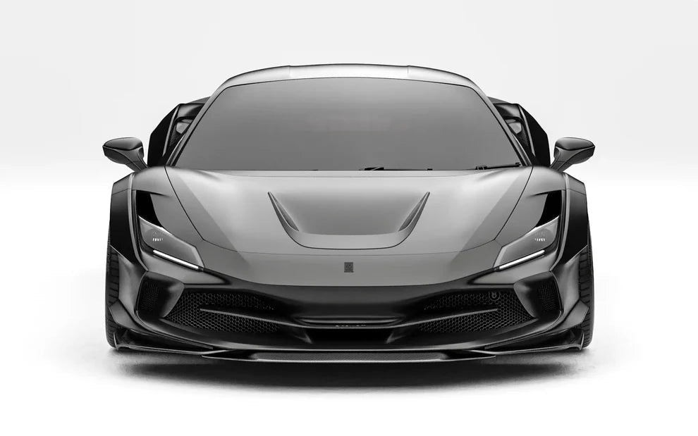 ZACOE Ferrari F8 Tributo Carbon Fibre Widebody kit (18pcs/set) Aftermarket Carbon Fiber Part / Bodykit - Robot Bodykits