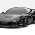 ZACOE Ferrari F8 Tributo Carbon Fibre Widebody kit (18pcs/set) Aftermarket Carbon Fiber Part / Bodykit - Robot Bodykits