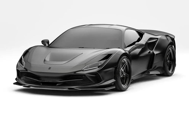 ZACOE Ferrari F8 Tributo Carbon Fibre Widebody kit (18pcs/set) Aftermarket Carbon Fiber Part / Bodykit - Robot Bodykits