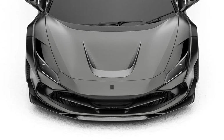 ZACOE Ferrari F8 Tributo Carbon Fibre Widebody kit (18pcs/set) Aftermarket Carbon Fiber Part / Bodykit - Robot Bodykits