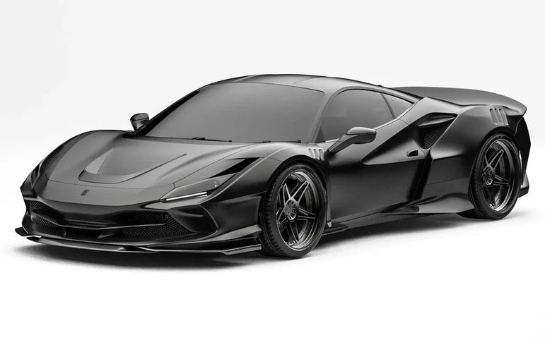 ZACOE Ferrari F8 Tributo Carbon Fibre Widebody kit (18pcs/set) Aftermarket Carbon Fiber Part / Bodykit - Robot Bodykits