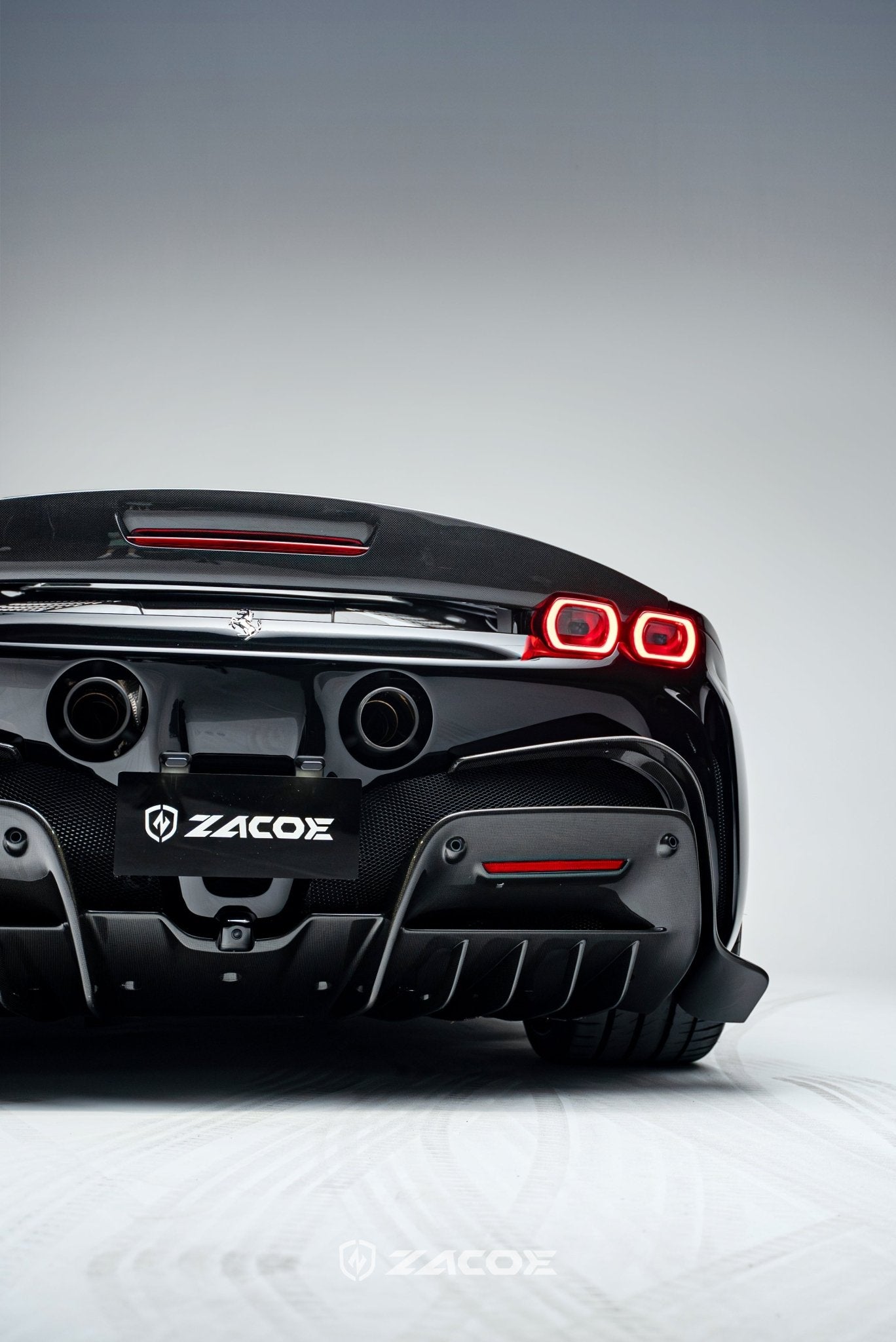 ZACOE Ferrari SF90 Stradale Carbon Fibre Body kit (11pcs/set) Aftermarket Carbon Fiber Part / Bodykit - Robot Bodykits
