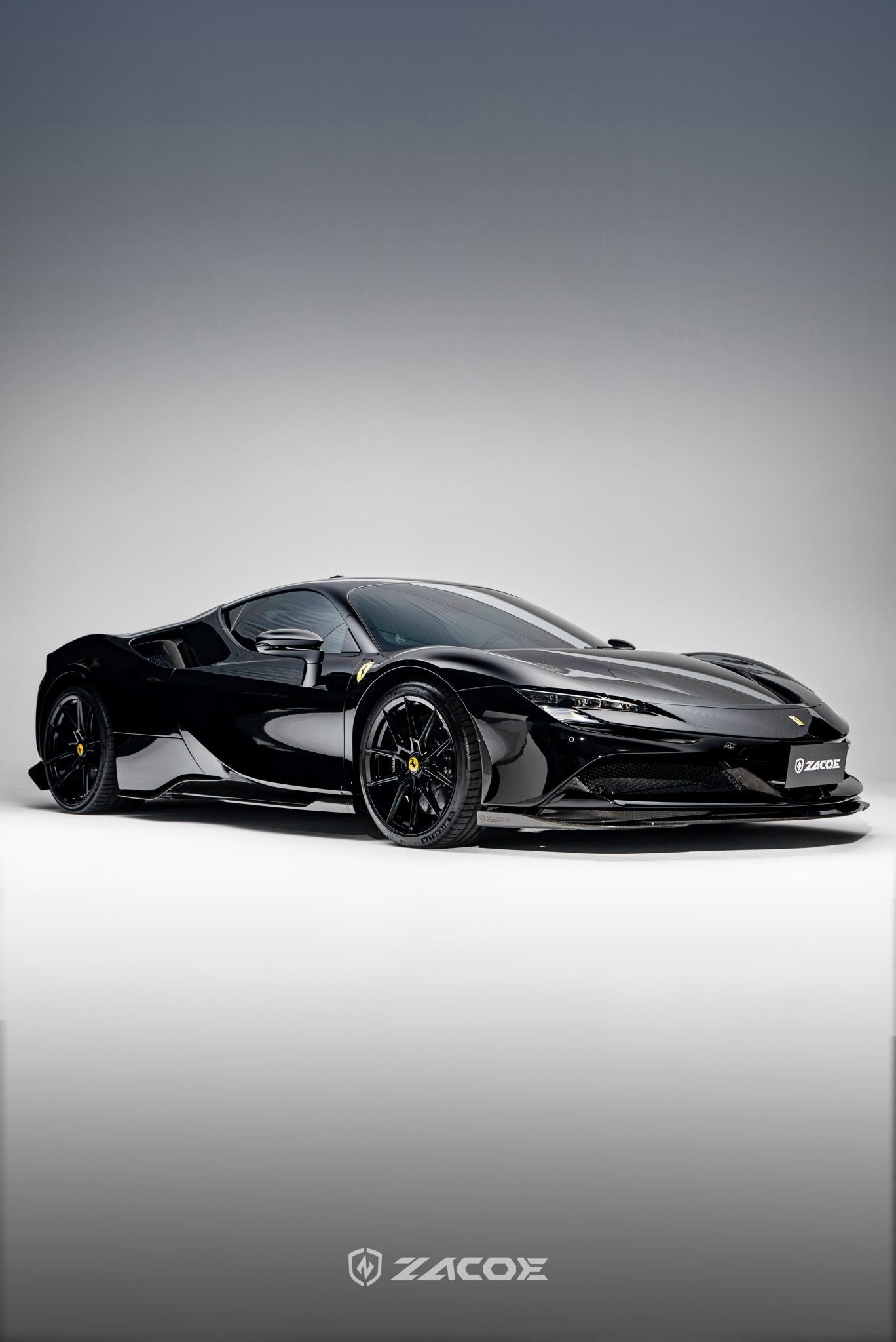 ZACOE Ferrari SF90 Stradale Carbon Fibre Body kit (11pcs/set) Aftermarket Carbon Fiber Part / Bodykit - Robot Bodykits