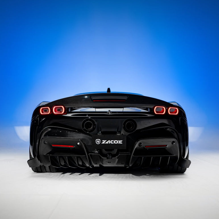 ZACOE Ferrari SF90 Stradale Carbon Fibre Body kit (11pcs/set) Aftermarket Carbon Fiber Part / Bodykit - Robot Bodykits