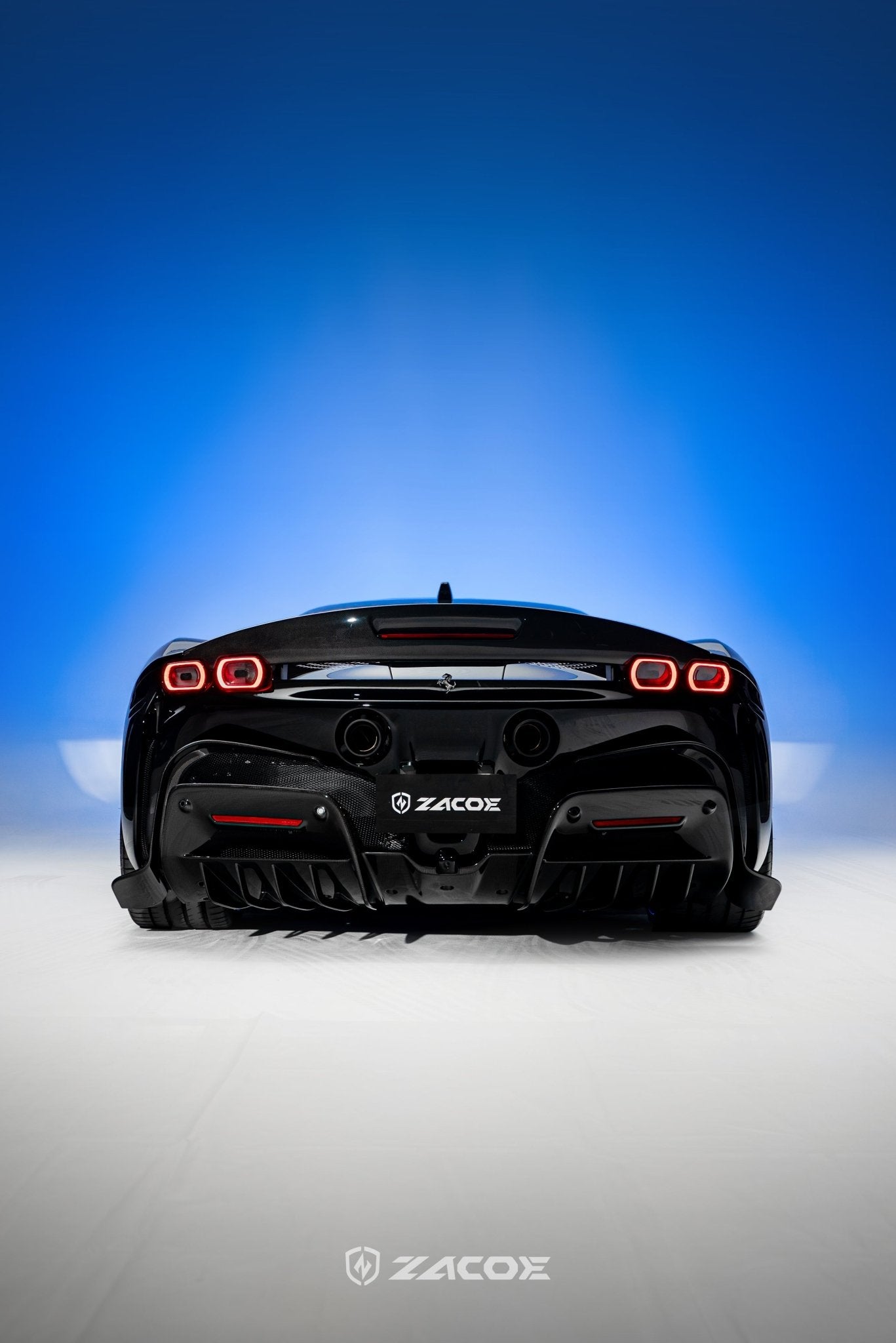 ZACOE Ferrari SF90 Stradale Carbon Fibre Body kit (11pcs/set) Aftermarket Carbon Fiber Part / Bodykit - Robot Bodykits