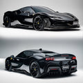 ZACOE Ferrari SF90 Stradale Carbon Fibre Body kit (11pcs/set) Aftermarket Carbon Fiber Part / Bodykit - Robot Bodykits