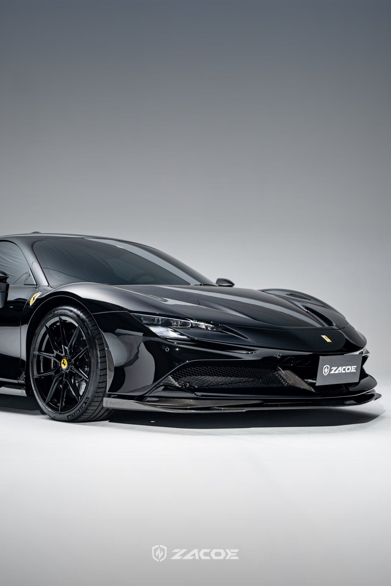 ZACOE Ferrari SF90 Stradale Carbon Fibre Body kit (11pcs/set) Aftermarket Carbon Fiber Part / Bodykit - Robot Bodykits