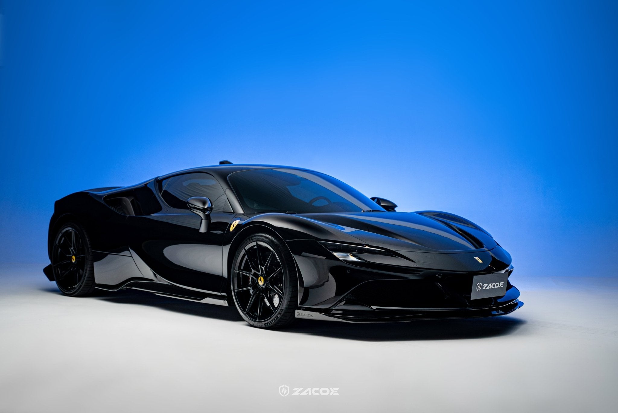 ZACOE Ferrari SF90 Stradale Carbon Fibre Body kit (11pcs/set) Aftermarket Carbon Fiber Part / Bodykit - Robot Bodykits