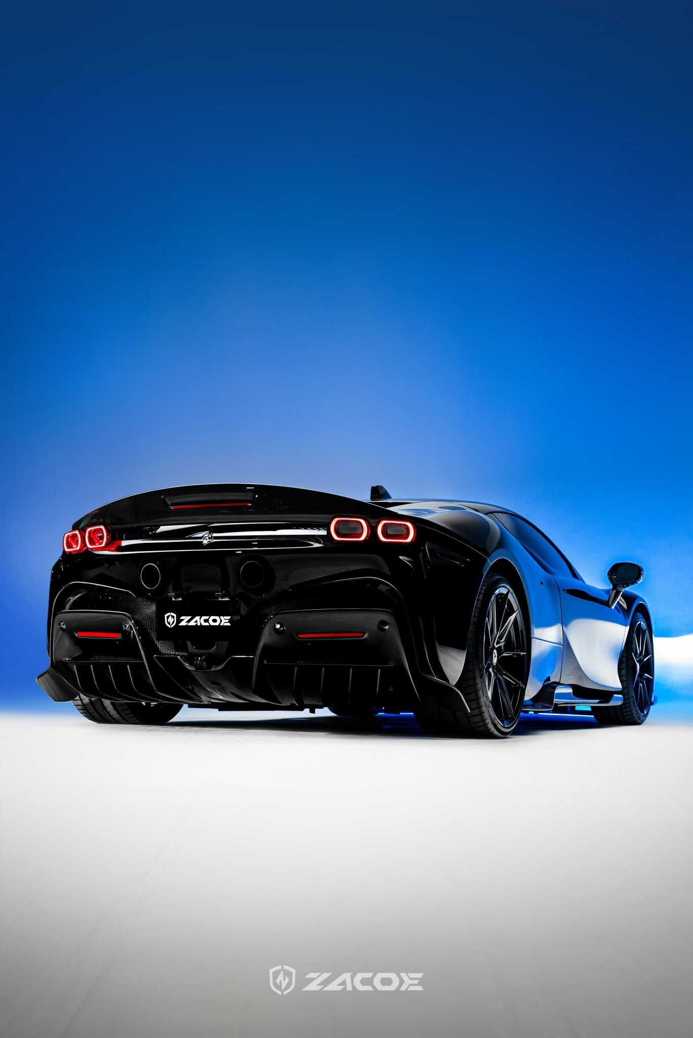 ZACOE Ferrari SF90 Stradale Carbon Fibre Body kit (11pcs/set) Aftermarket Carbon Fiber Part / Bodykit - Robot Bodykits