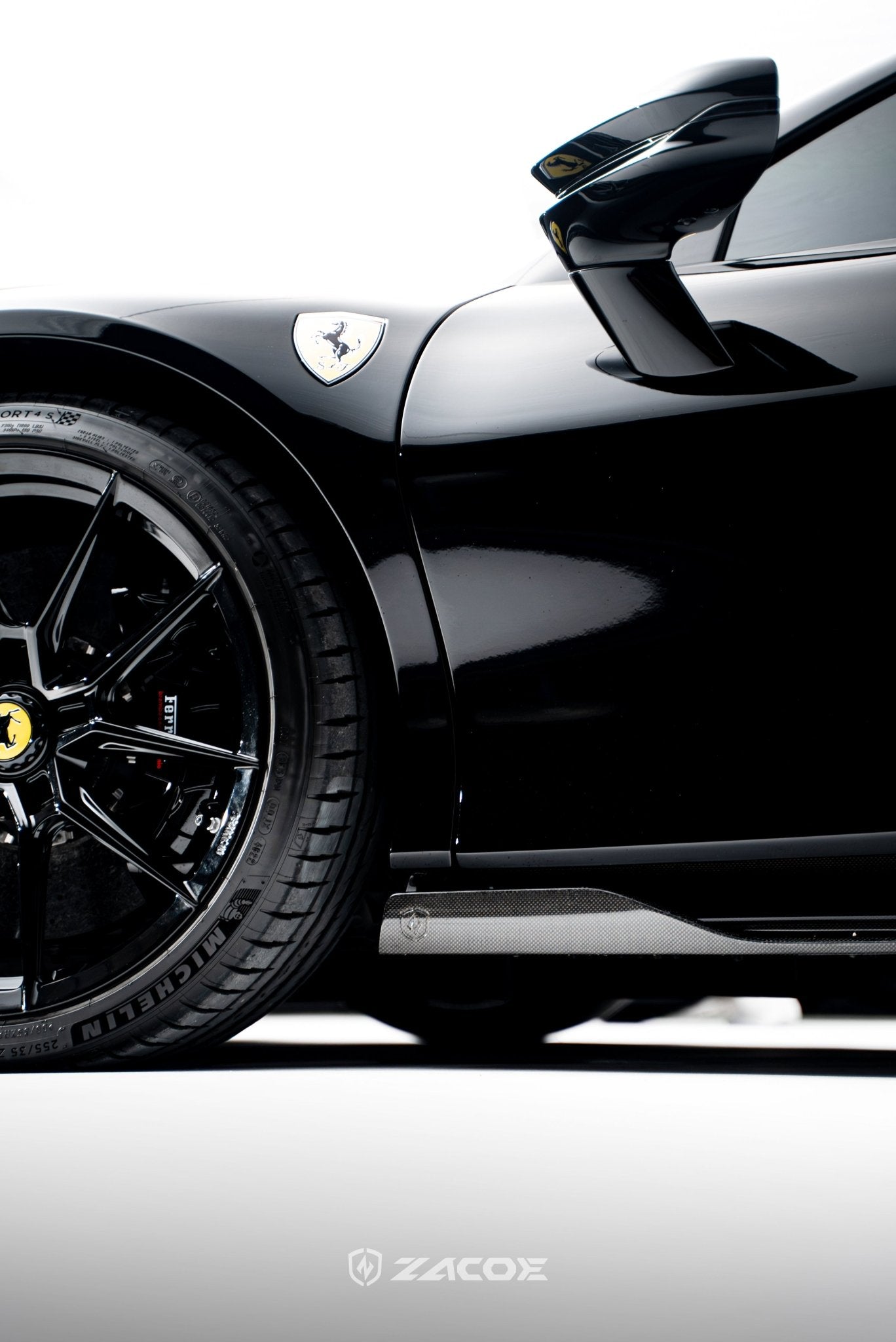 ZACOE Ferrari SF90 Stradale Carbon Fibre Body kit (11pcs/set) Aftermarket Carbon Fiber Part / Bodykit - Robot Bodykits