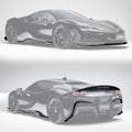 ZACOE Ferrari SF90 Stradale Carbon Fibre Body kit (11pcs/set) Aftermarket Carbon Fiber Part / Bodykit - Robot Bodykits