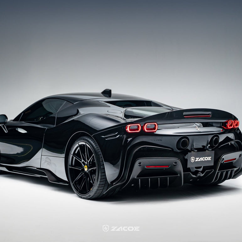 ZACOE Ferrari SF90 Stradale Carbon Fibre Body kit (11pcs/set) Aftermarket Carbon Fiber Part / Bodykit - Robot Bodykits