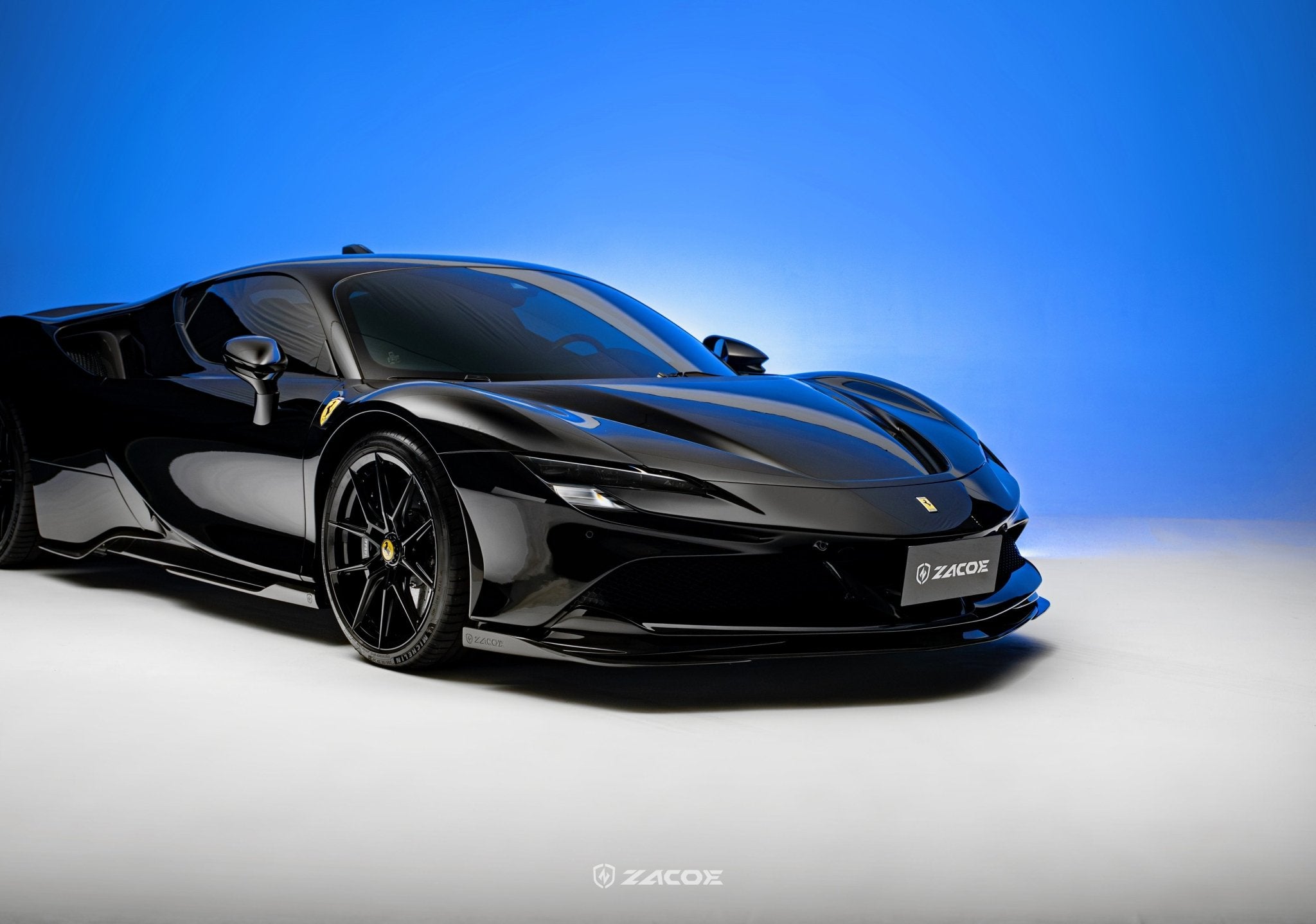 ZACOE Ferrari SF90 Stradale Carbon Fibre Body kit (11pcs/set) Aftermarket Carbon Fiber Part / Bodykit - Robot Bodykits