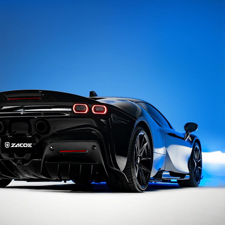ZACOE Ferrari SF90 Stradale Carbon Fibre Body kit (11pcs/set) Aftermarket Carbon Fiber Part / Bodykit - Robot Bodykits