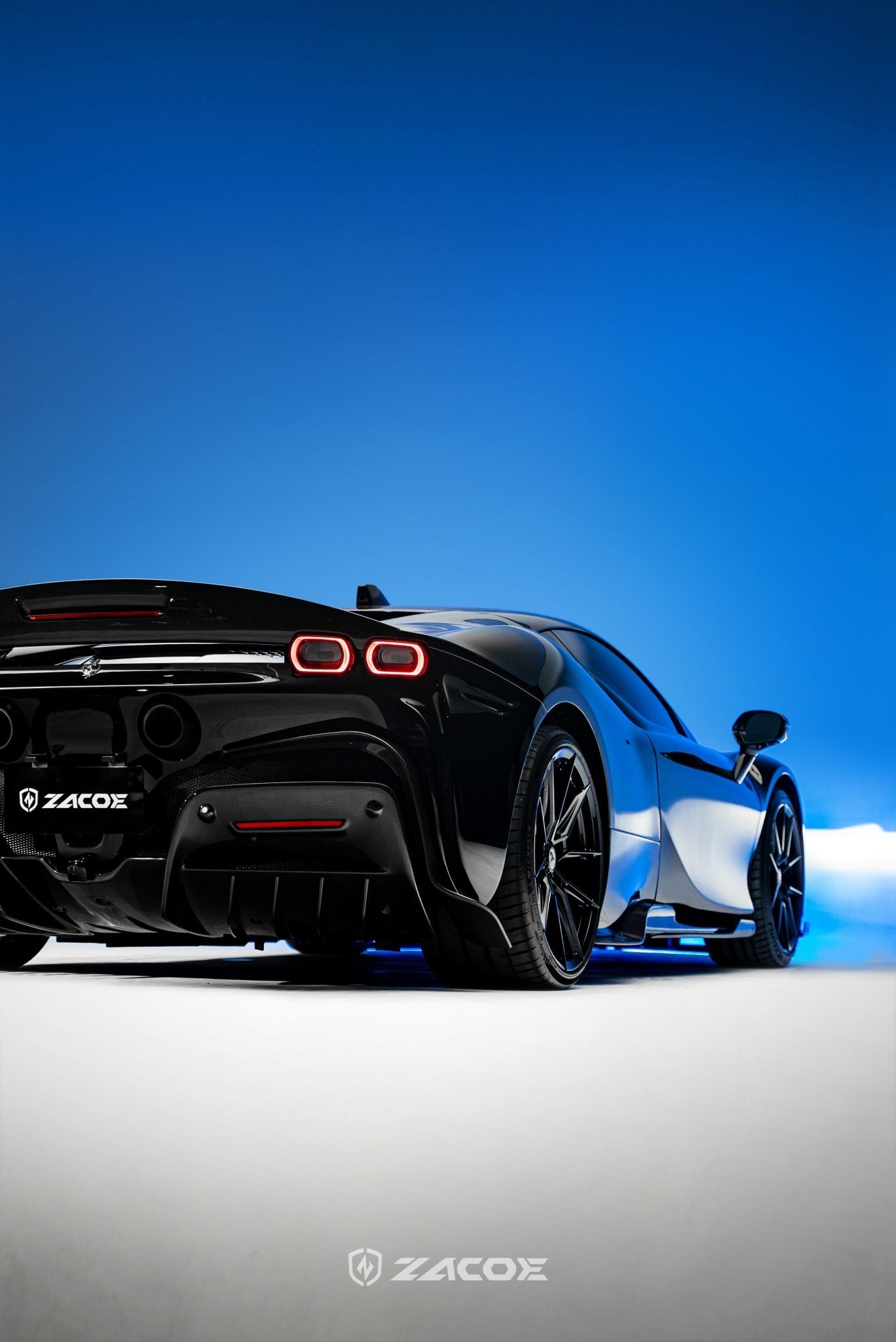ZACOE Ferrari SF90 Stradale Carbon Fibre Body kit (11pcs/set) Aftermarket Carbon Fiber Part / Bodykit - Robot Bodykits