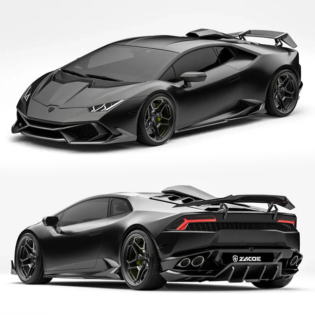 ZACOE Lamborghini Huracan LP610 - 4 Carbon Fiber Body kit 27pcs/set Aftermarket Carbon Fiber Part / Bodykit - Robot Bodykits