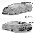 ZACOE Lamborghini Revuelto Carbon Fiber Body Kit (23pcs/Set) Aftermarket Carbon Fiber Part / Bodykit - Robot Bodykits