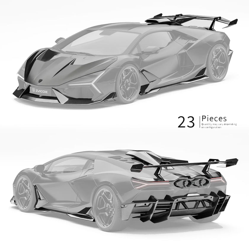 ZACOE Lamborghini Revuelto Carbon Fiber Body Kit (23pcs/Set) Aftermarket Carbon Fiber Part / Bodykit - Robot Bodykits