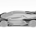 ZACOE Lamborghini Revuelto Carbon Fibre Widebody Kit (32pcs/Set) Aftermarket Carbon Fiber Part / Bodykit - Robot Bodykits