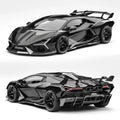 ZACOE Lamborghini Revuelto Carbon Fibre Widebody Kit (32pcs/Set) Aftermarket Carbon Fiber Part / Bodykit - Robot Bodykits