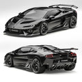 ZACOE Lamborghini Temerario 2025+ Carbon Fibre Body Kit (17pcs/Set) Aftermarket Carbon Fiber Part / Bodykit - Robot Bodykits