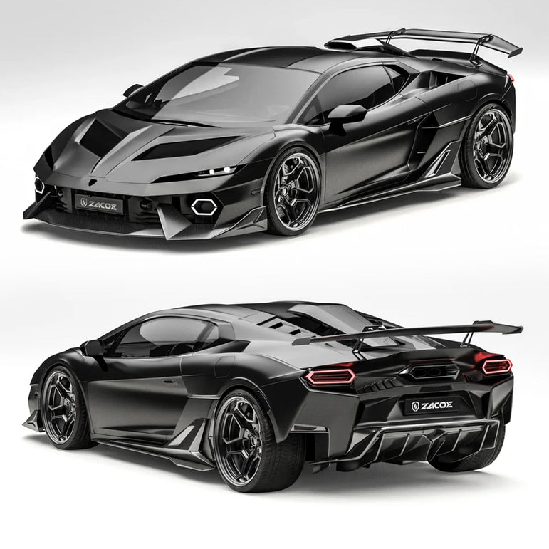 ZACOE Lamborghini Temerario 2025+ Carbon Fibre Body Kit (17pcs/Set) Aftermarket Carbon Fiber Part / Bodykit - Robot Bodykits